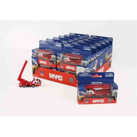 Realtoy Realtoy RT8953F Fdny Firetruck 24 Piece Counter Display RT8953F